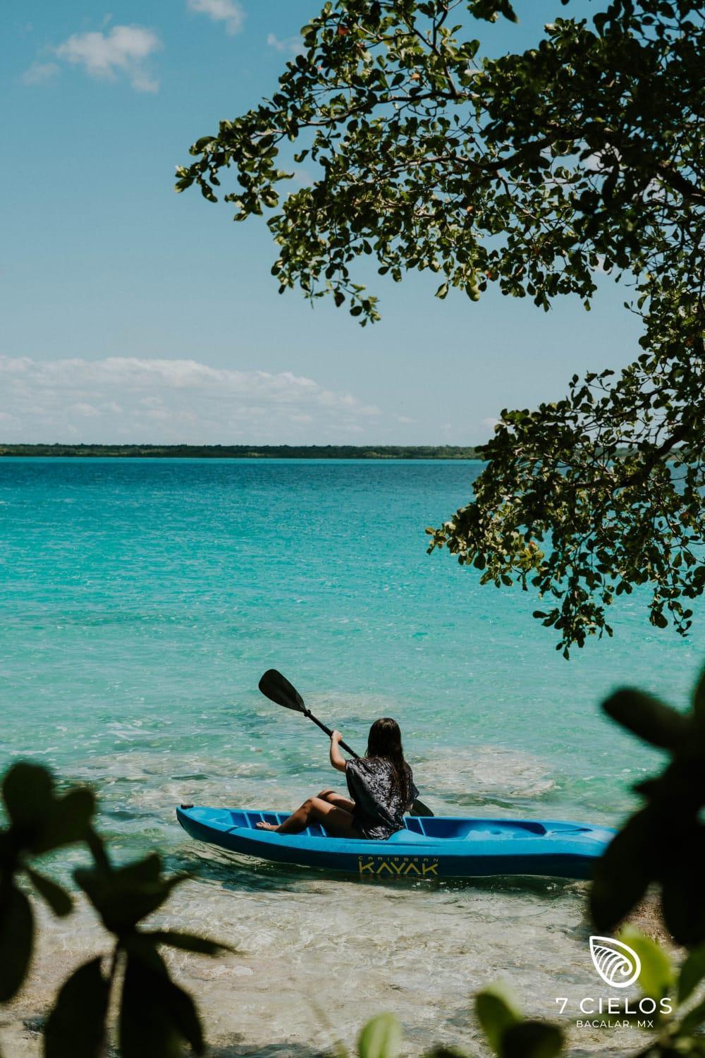 7 Cielos Bacalar. Kültér fotó