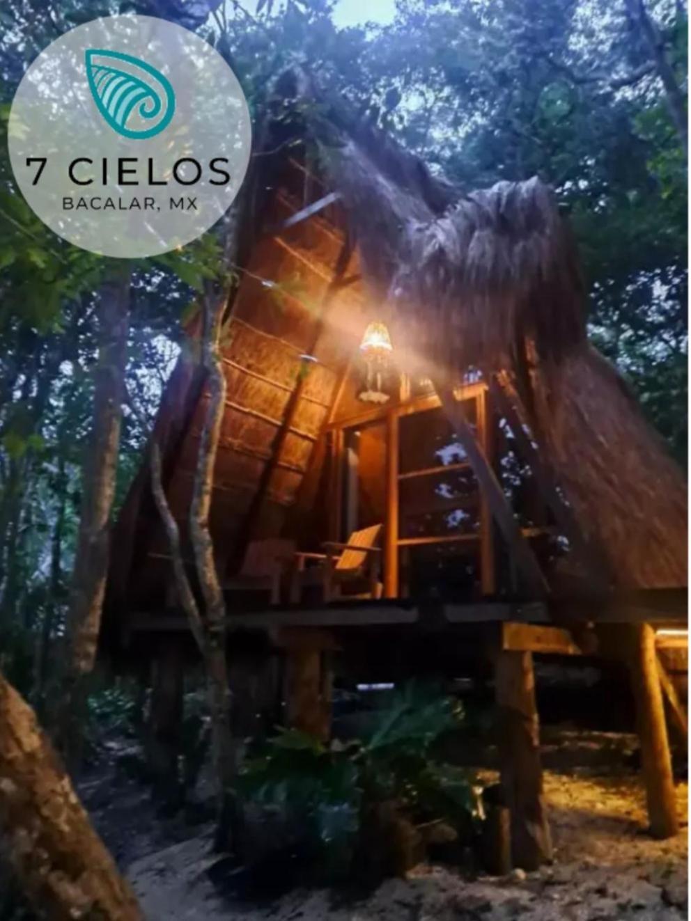 7 Cielos Bacalar. Kültér fotó