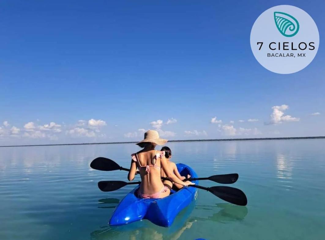 7 Cielos Bacalar. Kültér fotó