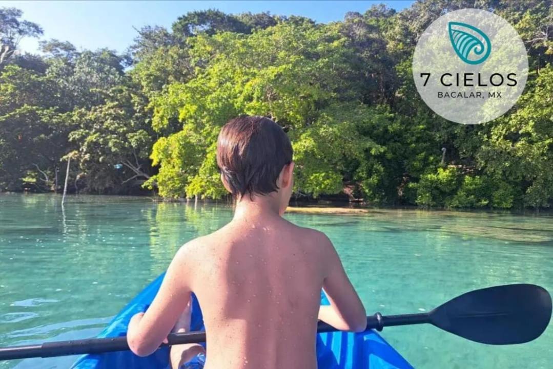 7 Cielos Bacalar. Kültér fotó