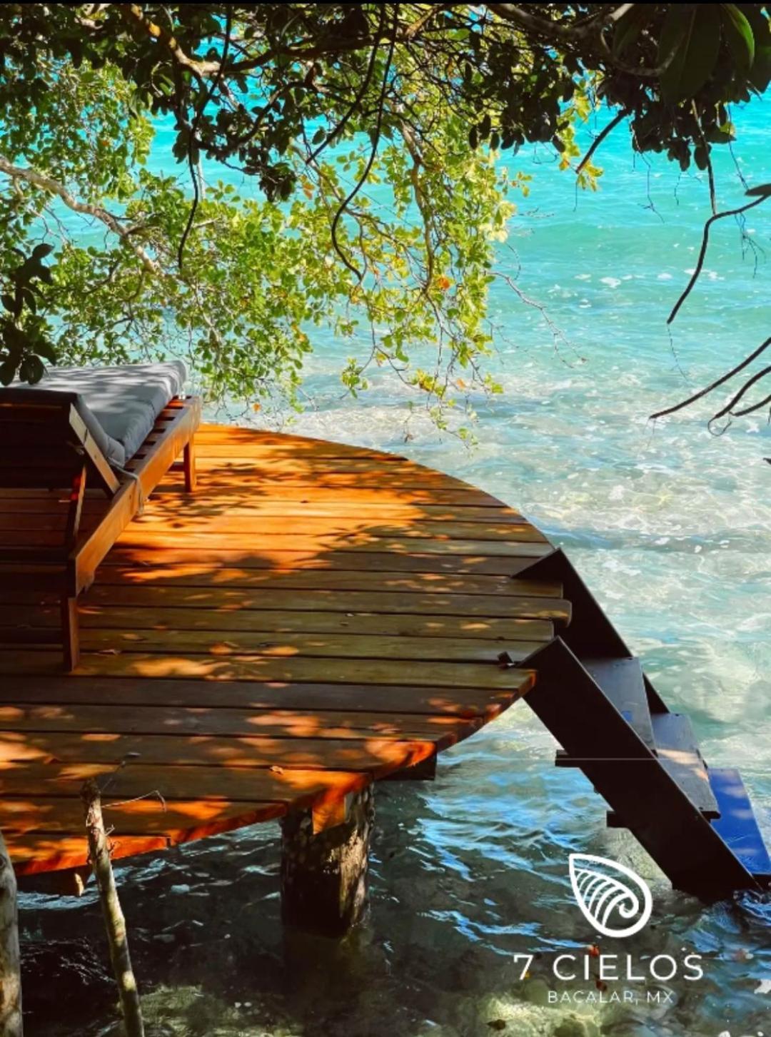 7 Cielos Bacalar. Kültér fotó