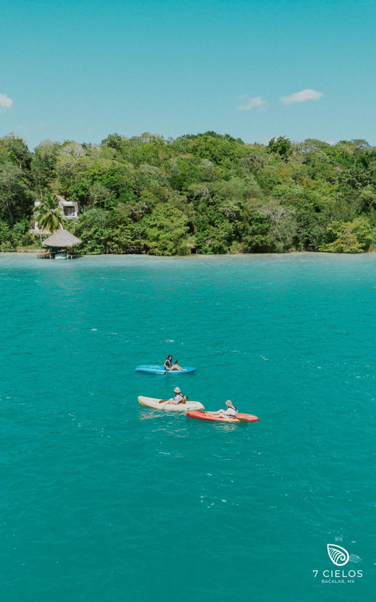 7 Cielos Bacalar. Kültér fotó