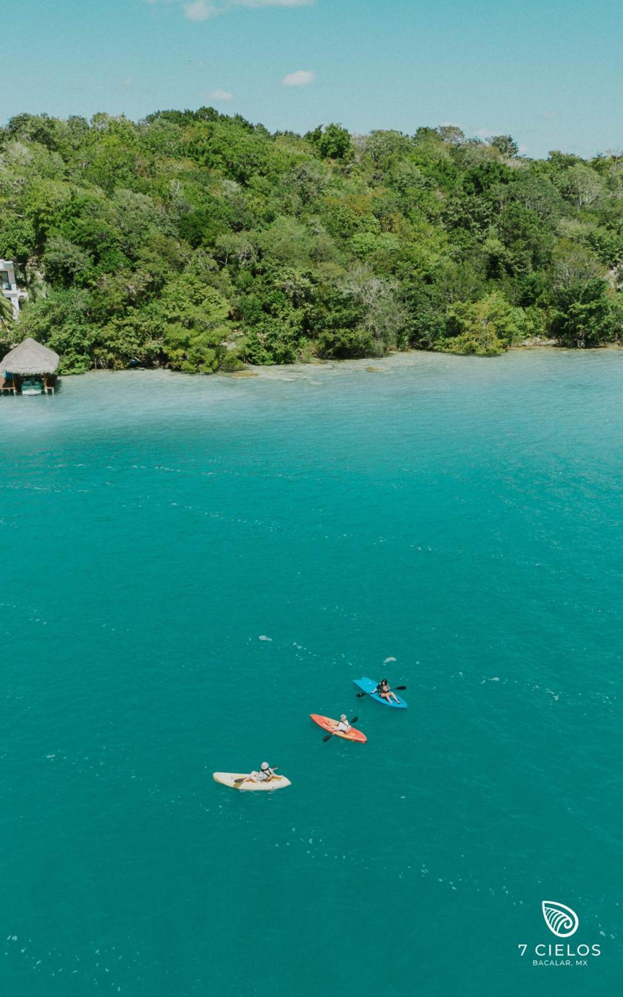 7 Cielos Bacalar. Kültér fotó
