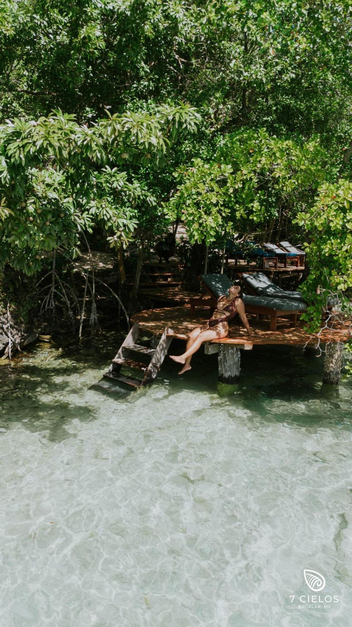 7 Cielos Bacalar. Kültér fotó