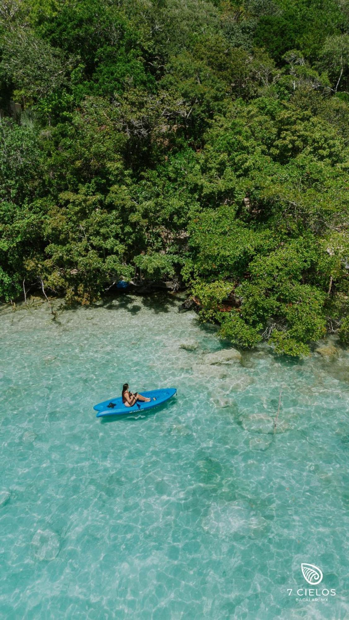 7 Cielos Bacalar. Kültér fotó