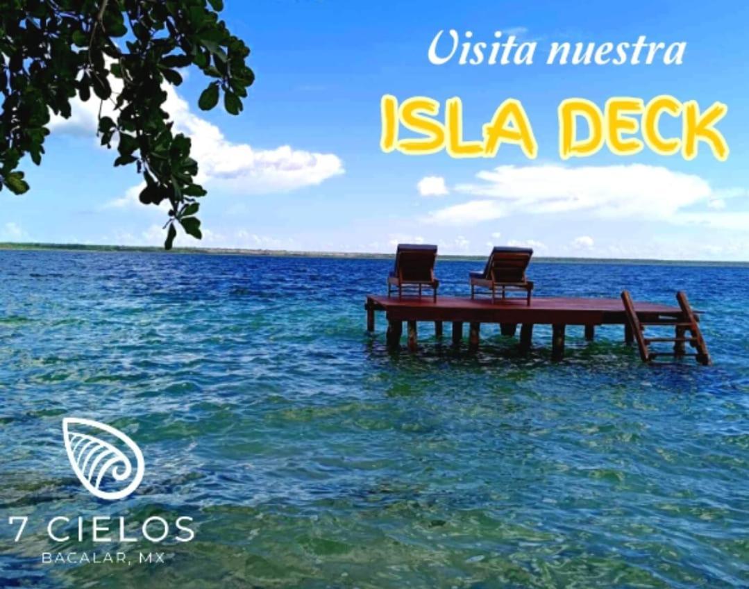 7 Cielos Bacalar. Kültér fotó