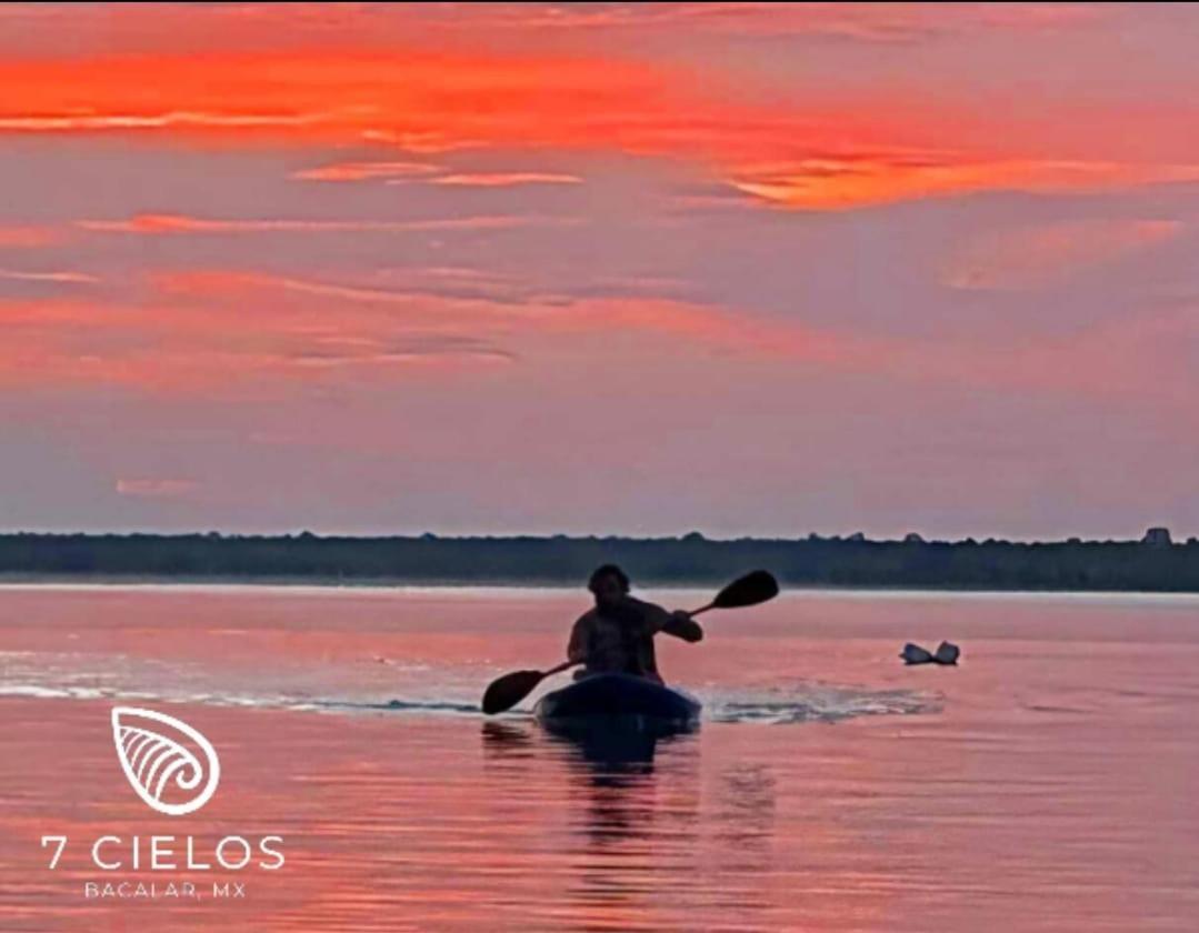 7 Cielos Bacalar. Kültér fotó