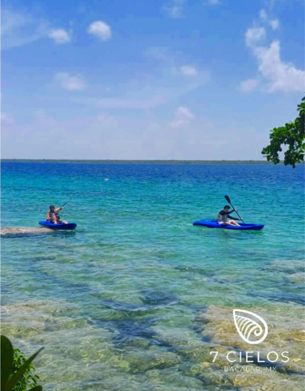 7 Cielos Bacalar. Kültér fotó